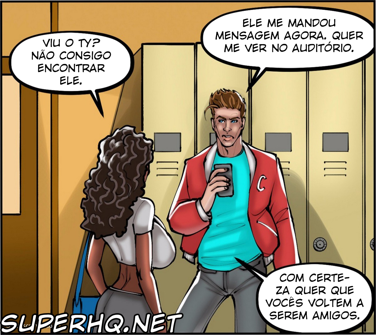 Página 14 do quadrinho adulto: O pai do amigo do meu filho - Parte 3 – Leia completo em XCOMICS