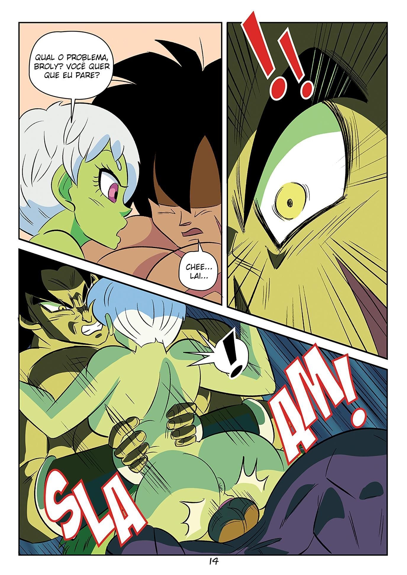 Página 16 do quadrinho adulto: O pau grande do Broly – Leia completo em XCOMICS