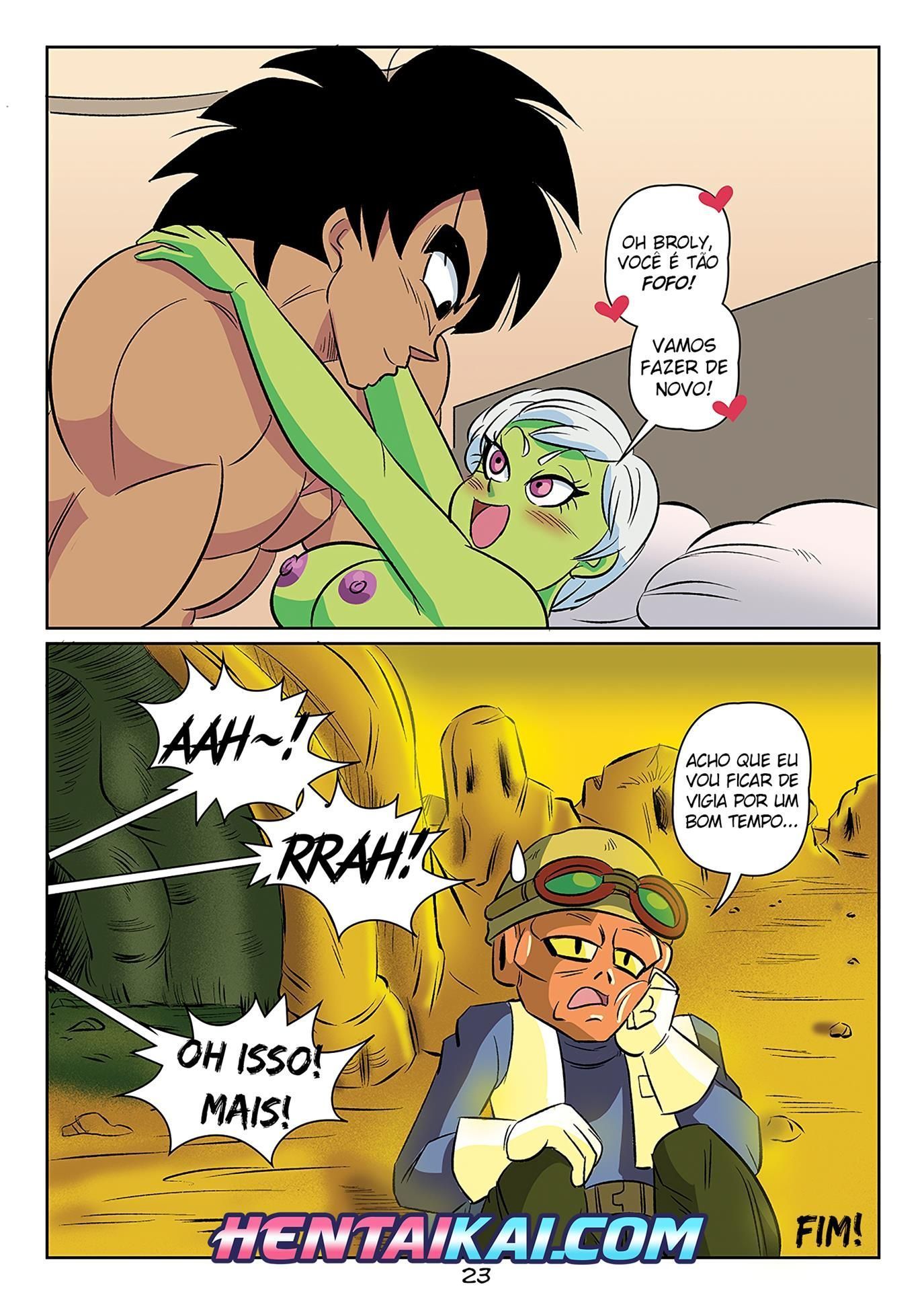 Página 25 do quadrinho adulto: O pau grande do Broly – Leia completo em XCOMICS