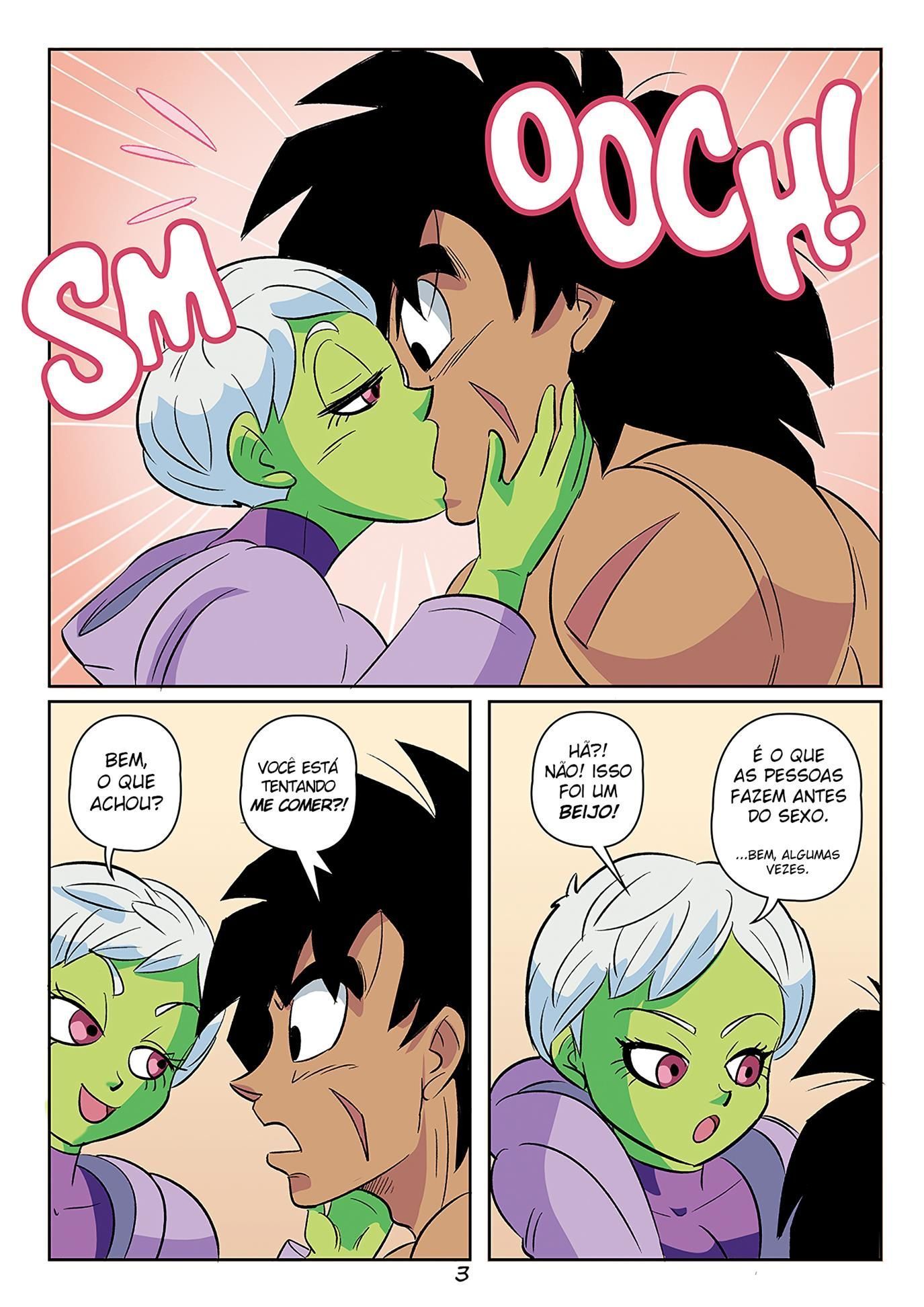 Página 5 do quadrinho adulto: O pau grande do Broly – Leia completo em XCOMICS
