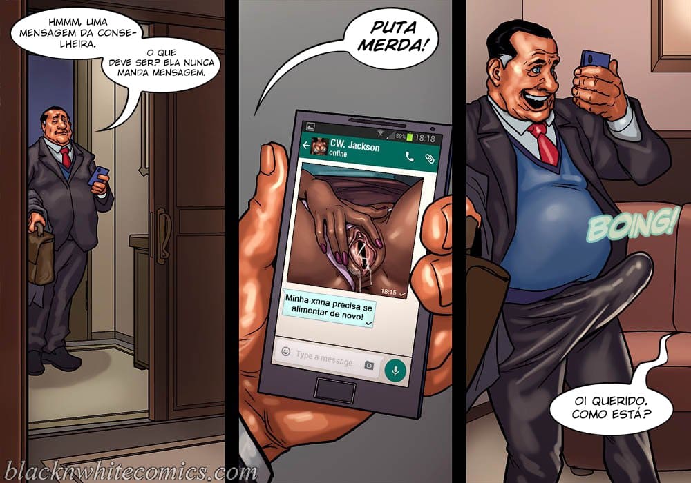 Página 4 do quadrinho adulto: O Prefeito Tarado 3 – Leia completo em XCOMICS