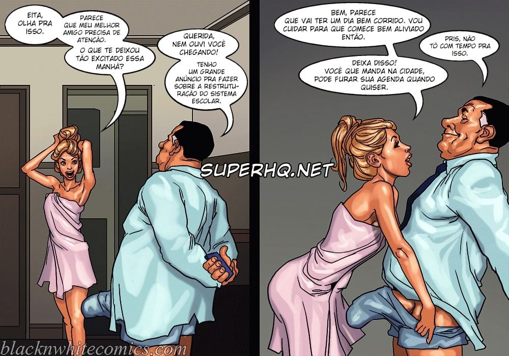 Página 8 do quadrinho adulto: O Prefeito Tarado 3 - Parte 2 – Leia completo em XCOMICS