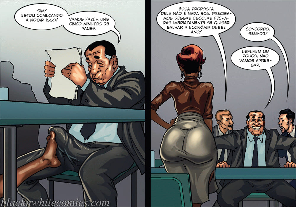 Página 6 do quadrinho adulto: O PREFEITO TARADO 3 - PARTE 3 – Leia completo em XCOMICS