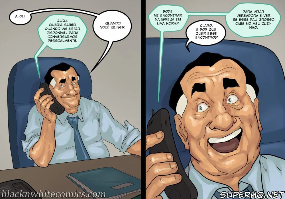 Página 4 do quadrinho adulto: O Prefeito Tarado 5 - Parte 3 – Leia completo em XCOMICS
