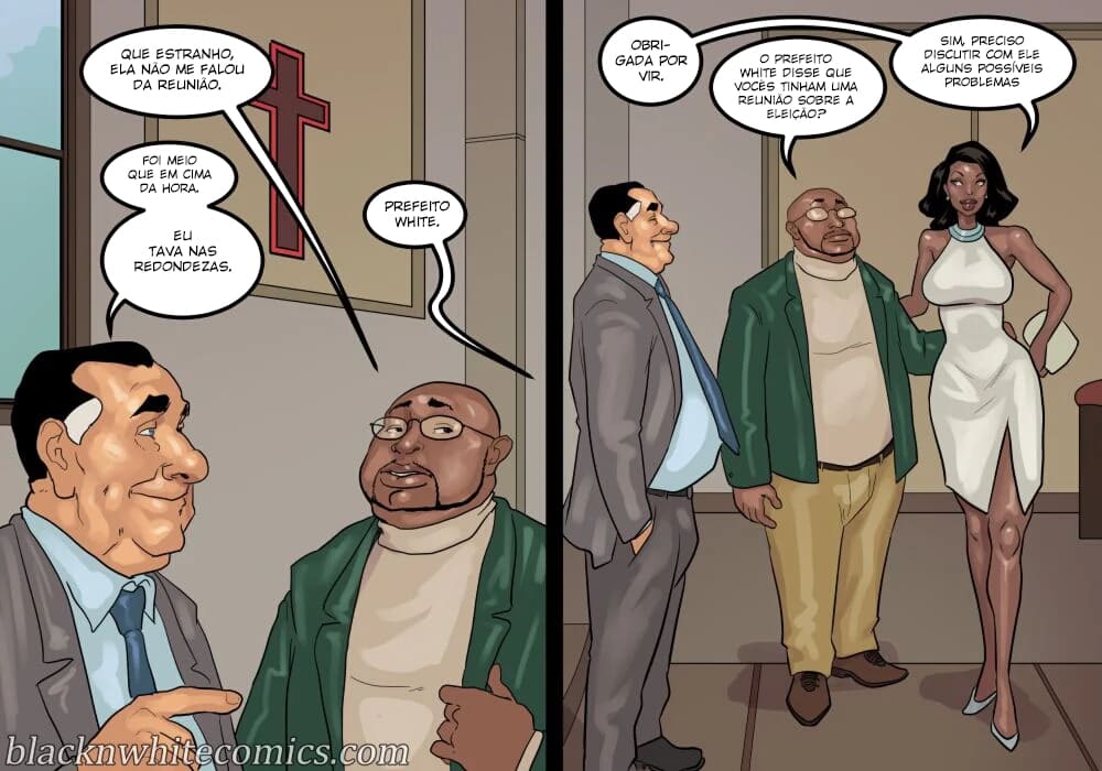 Página 8 do quadrinho adulto: O Prefeito Tarado 5 - Parte 3 – Leia completo em XCOMICS