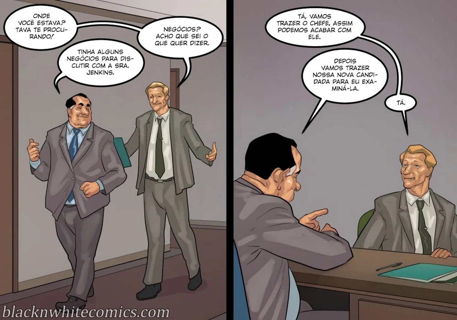 Página 2 do quadrinho adulto: O PREFEITO TARADO 5 - PARTE 4 – Leia completo em XCOMICS