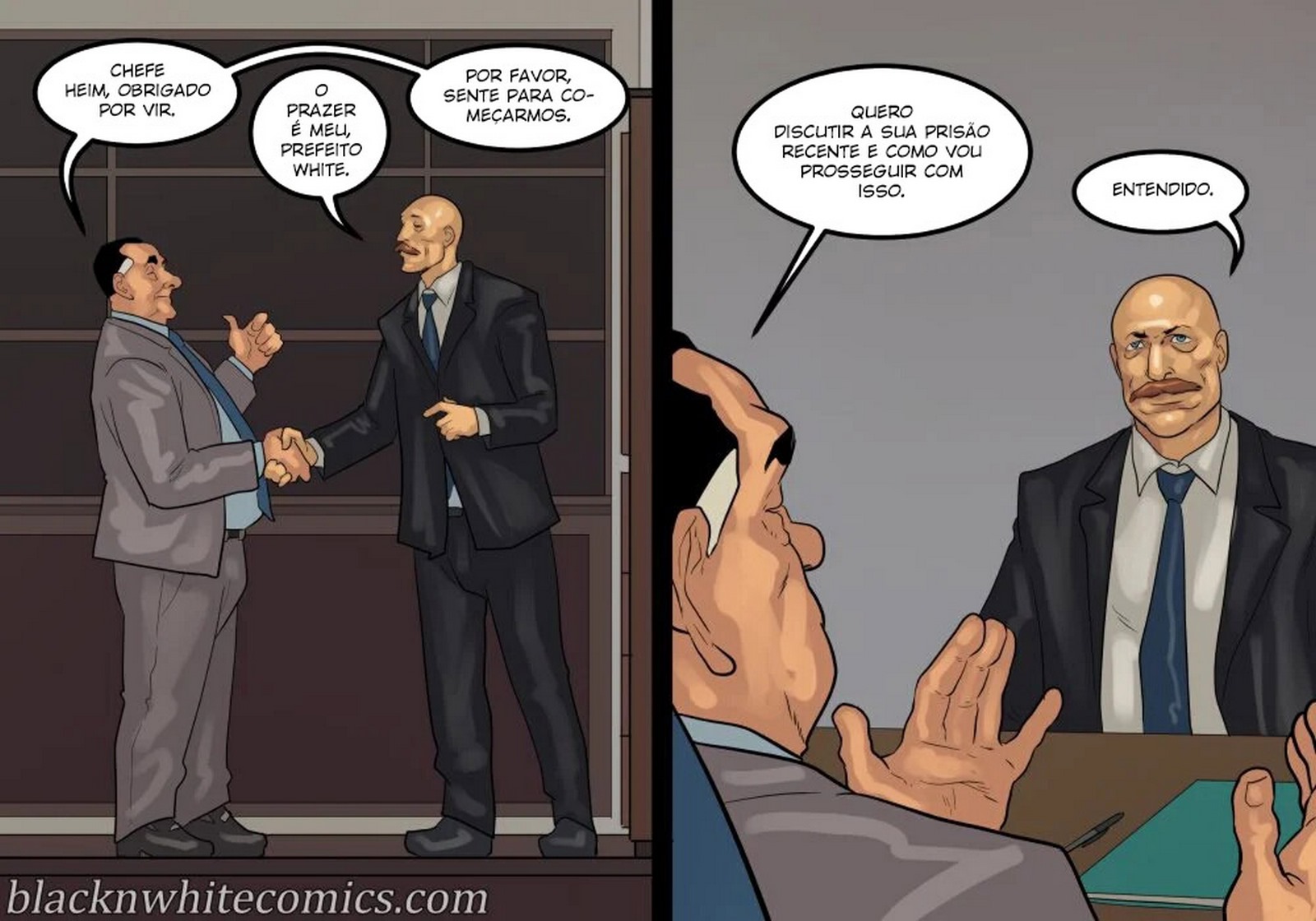 Página 3 do quadrinho adulto: O PREFEITO TARADO 5 - PARTE 4 – Leia completo em XCOMICS