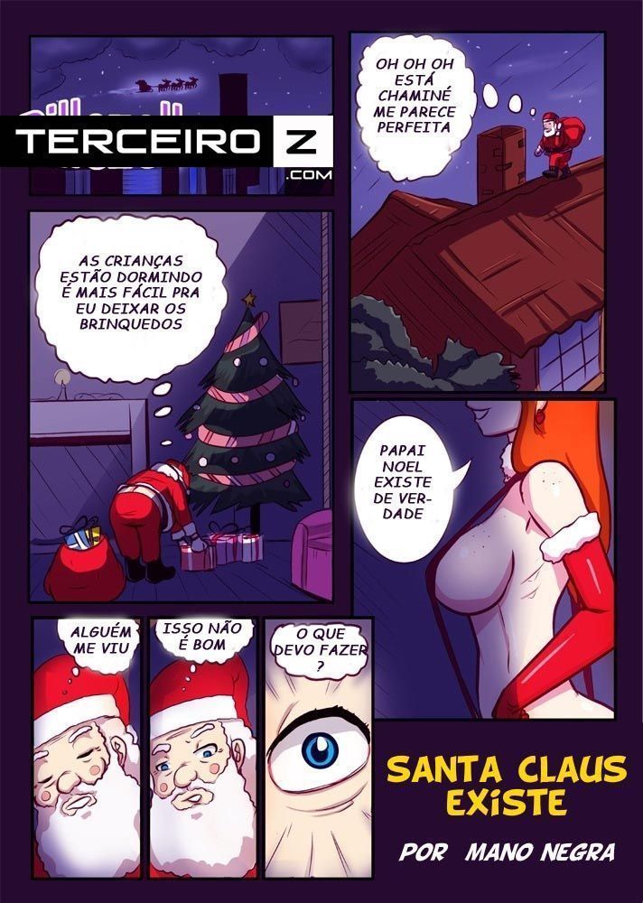 Capa do quadrinho adulto: O presente de natal do papai noel – Leia online em XCOMICS