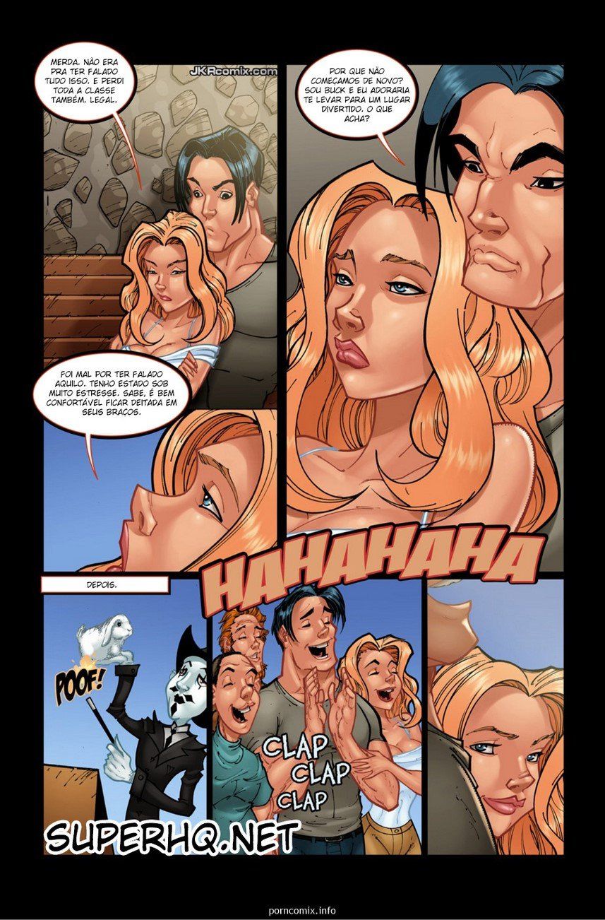 Página 4 do quadrinho adulto: O primeiro encontro – Leia completo em XCOMICS
