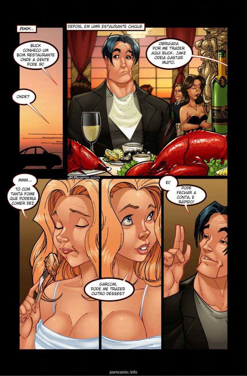 Página 5 do quadrinho adulto: O primeiro encontro – Leia completo em XCOMICS