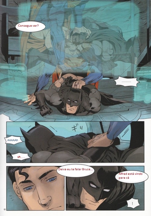 Página 15 do quadrinho adulto: O romance entre Batman e Superman – Leia completo em XCOMICS