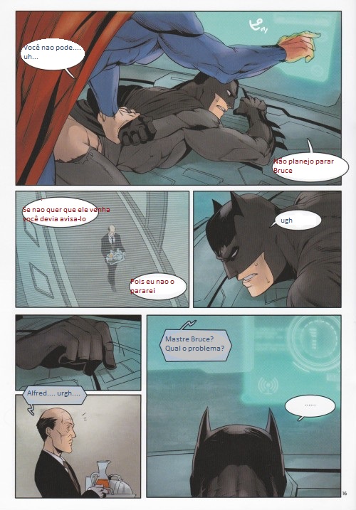 Página 16 do quadrinho adulto: O romance entre Batman e Superman – Leia completo em XCOMICS