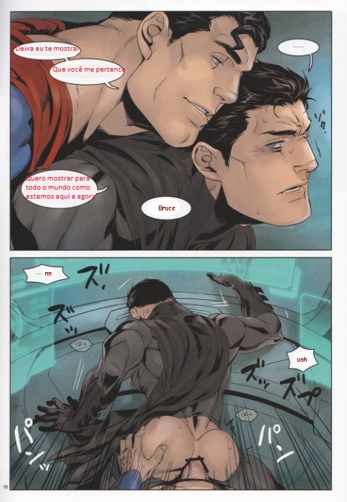 Página 19 do quadrinho adulto: O romance entre Batman e Superman – Leia completo em XCOMICS