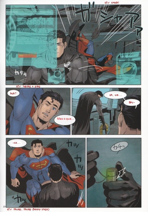 Página 22 do quadrinho adulto: O romance entre Batman e Superman – Leia completo em XCOMICS