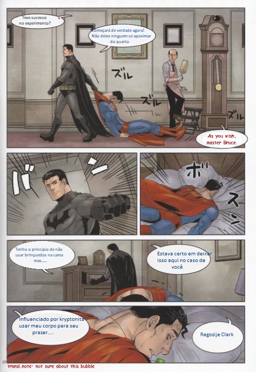 Página 24 do quadrinho adulto: O romance entre Batman e Superman – Leia completo em XCOMICS