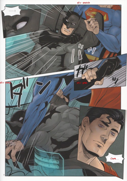 Página 7 do quadrinho adulto: O romance entre Batman e Superman – Leia completo em XCOMICS