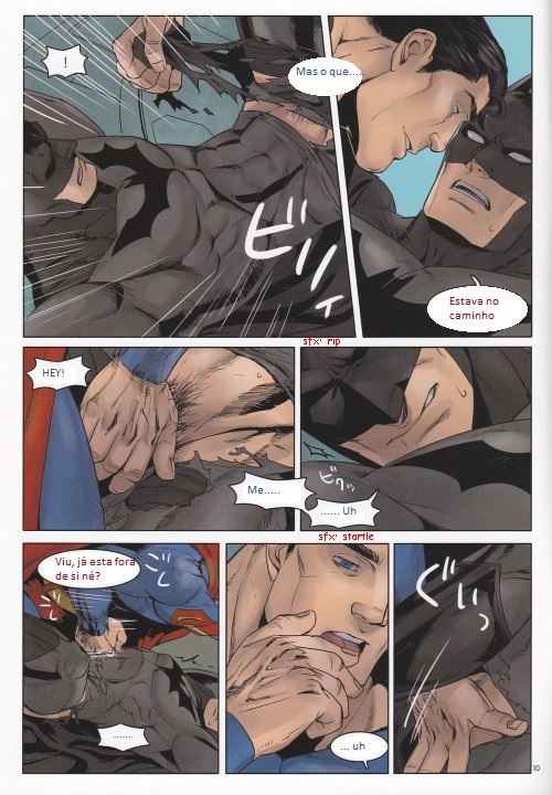 Página 10 do quadrinho adulto: O romance entre Batman e Superman – Leia completo em XCOMICS