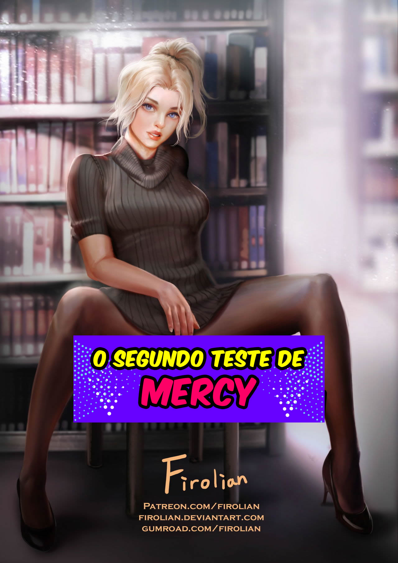 Página 1 do quadrinho adulto: O segundo teste de Mercy – Leia completo em XCOMICS