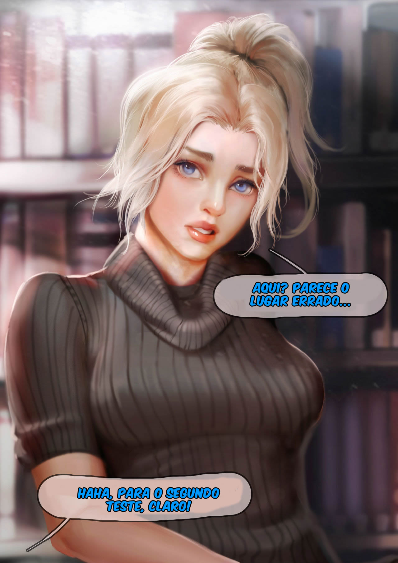 Página 12 do quadrinho adulto: O segundo teste de Mercy – Leia completo em XCOMICS