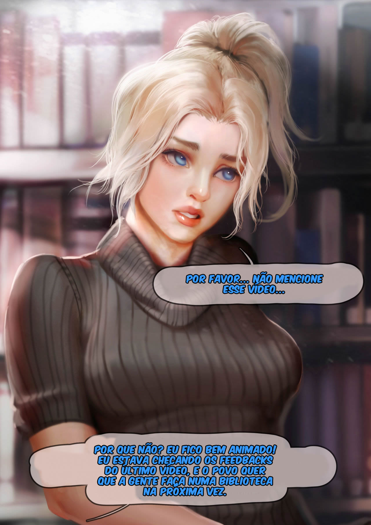 Página 13 do quadrinho adulto: O segundo teste de Mercy – Leia completo em XCOMICS