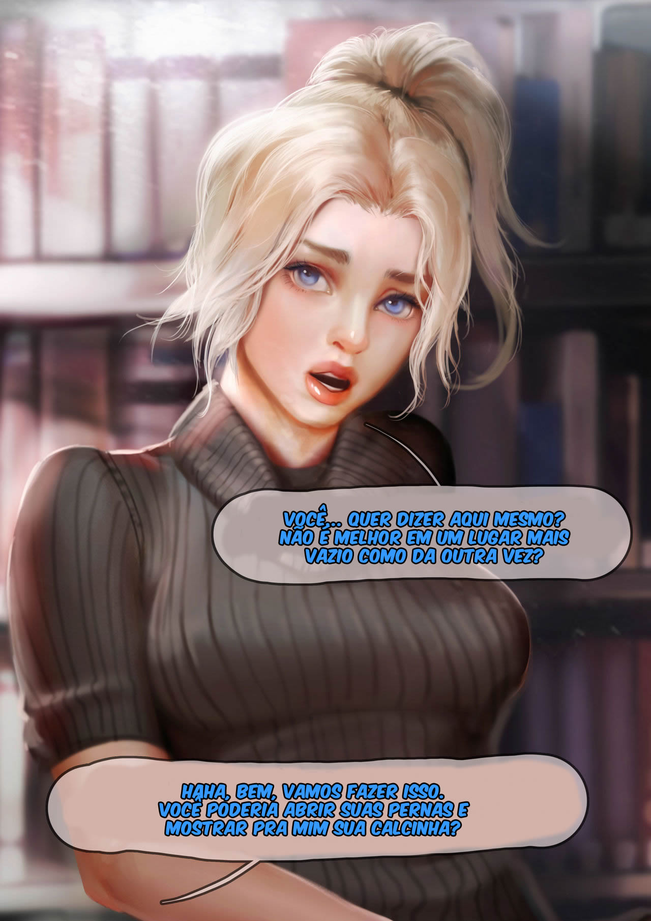Página 14 do quadrinho adulto: O segundo teste de Mercy – Leia completo em XCOMICS
