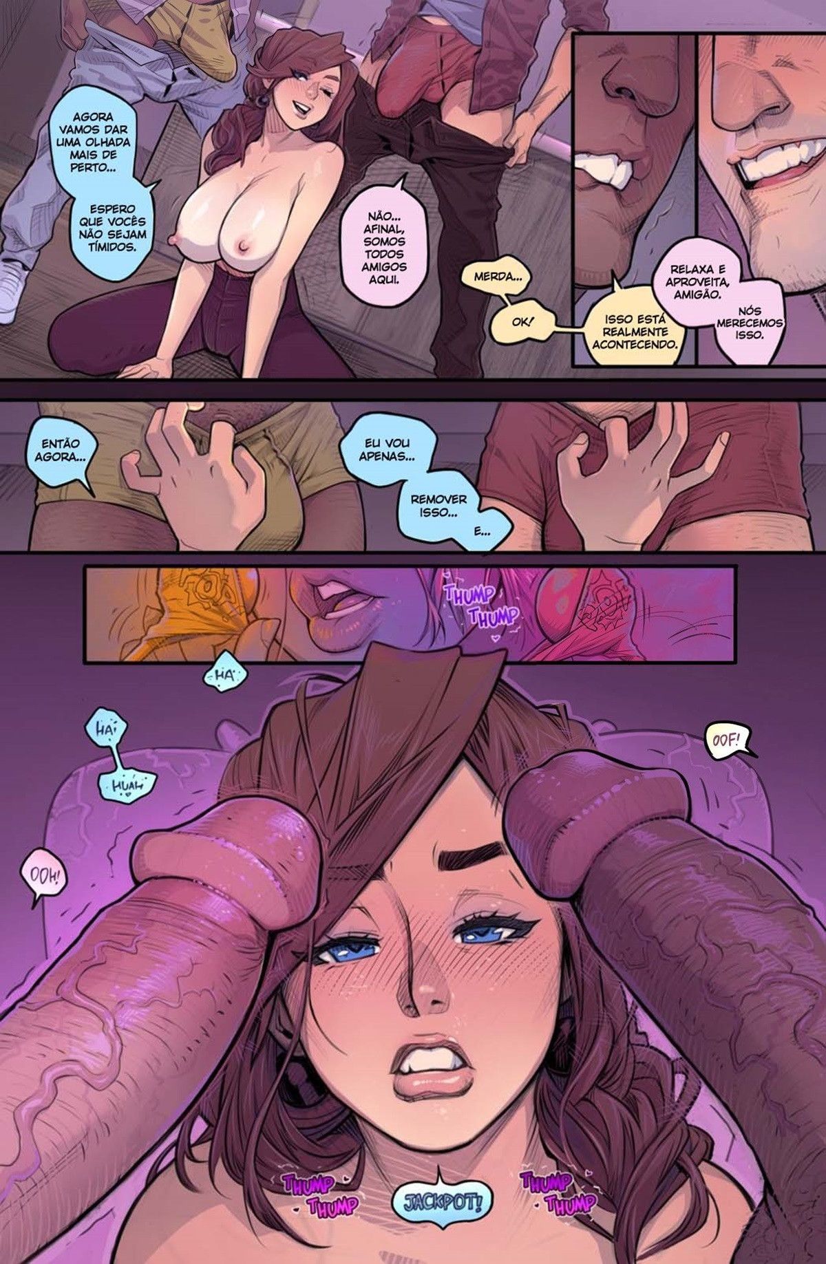 Página 16 do quadrinho adulto: O Sogro Tarado 4 – Leia completo em XCOMICS