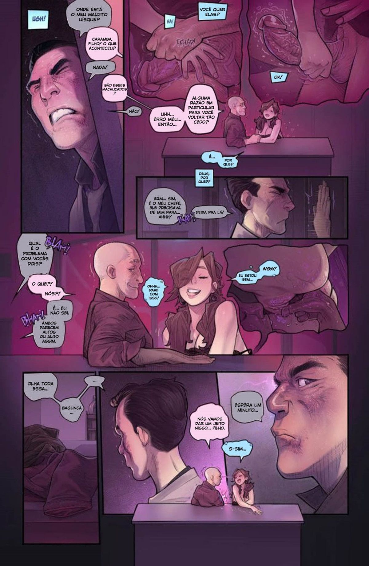 Página 26 do quadrinho adulto: O Sogro Tarado 4 – Leia completo em XCOMICS