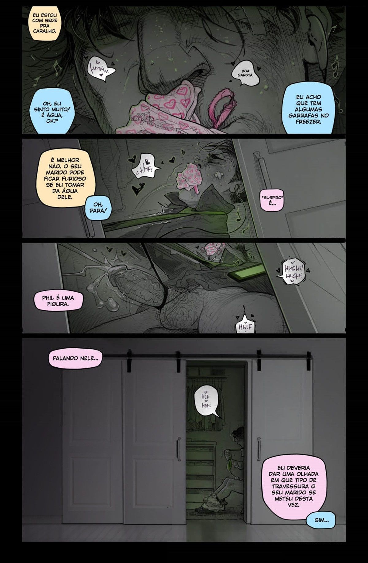 Página 40 do quadrinho adulto: O Sogro Tarado 4 – Leia completo em XCOMICS