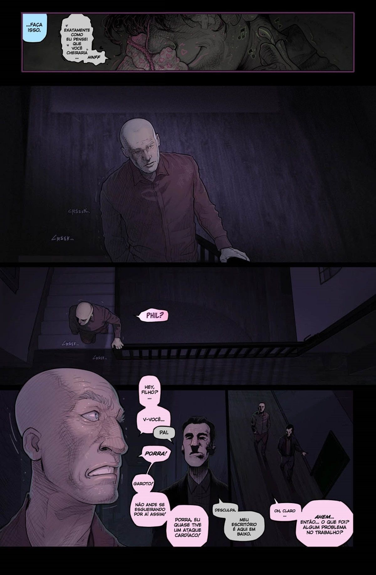 Página 41 do quadrinho adulto: O Sogro Tarado 4 – Leia completo em XCOMICS