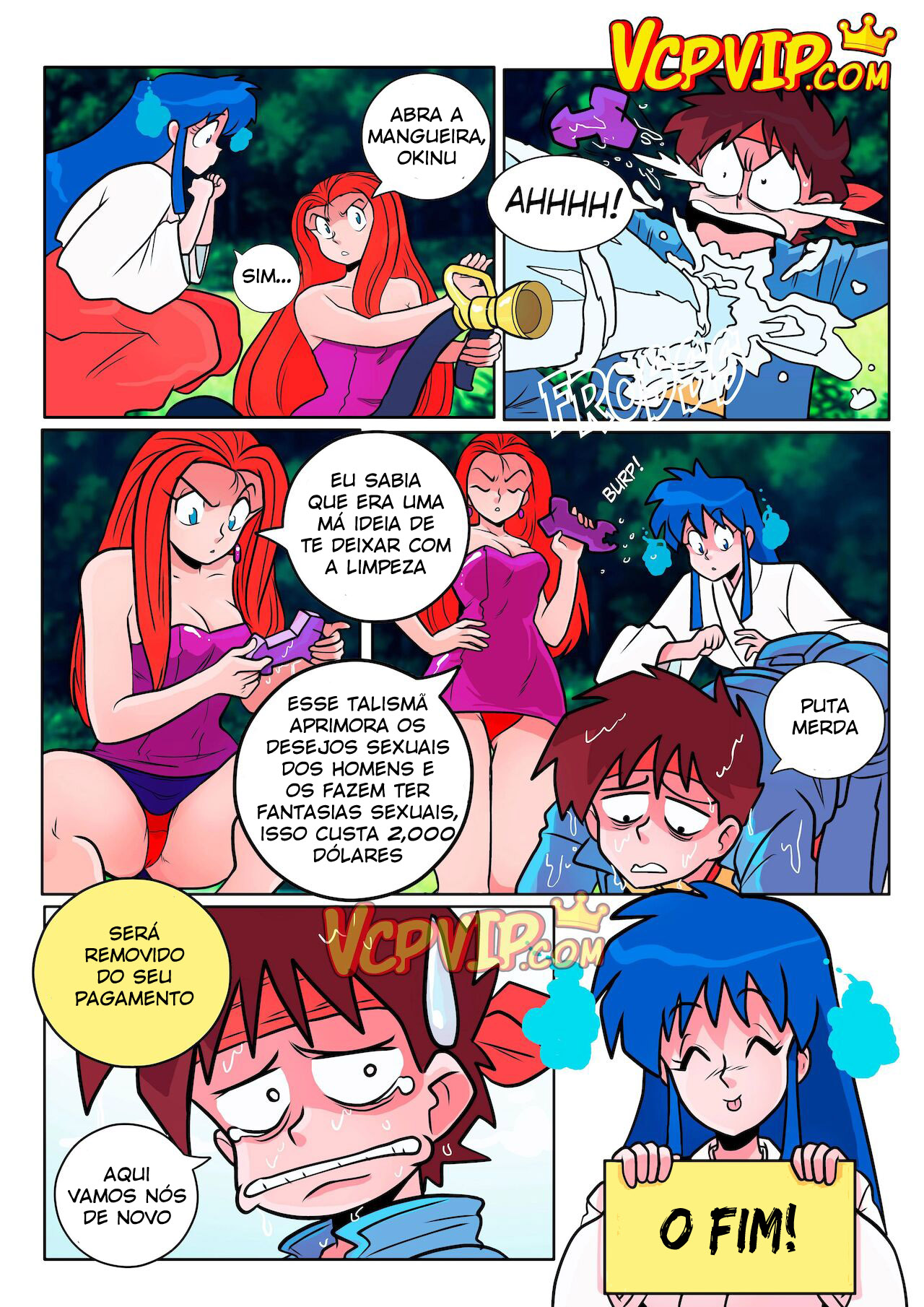 Página 11 do quadrinho adulto: O Talismã do Sexo – Leia completo em XCOMICS