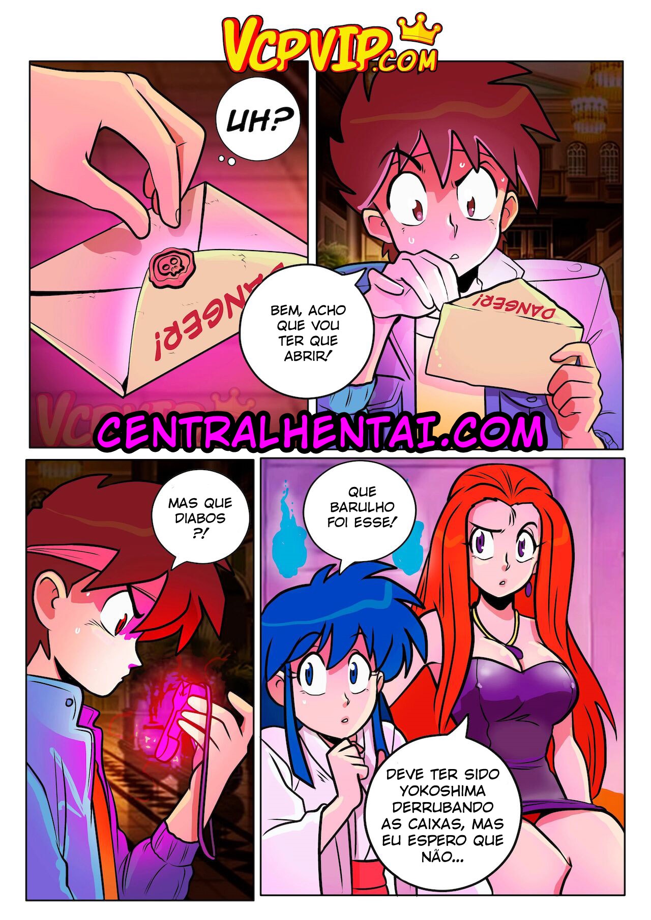 Página 3 do quadrinho adulto: O Talismã do Sexo – Leia completo em XCOMICS