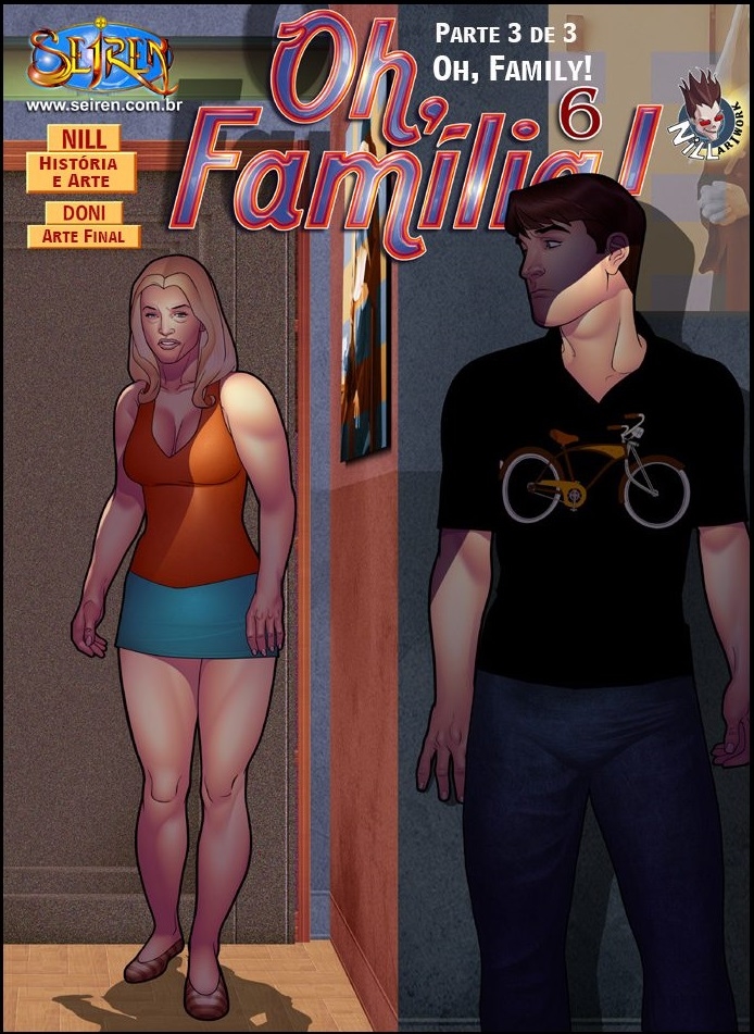Capa do quadrinho adulto: Oh Família Parte 6.3 – Leia online em XCOMICS