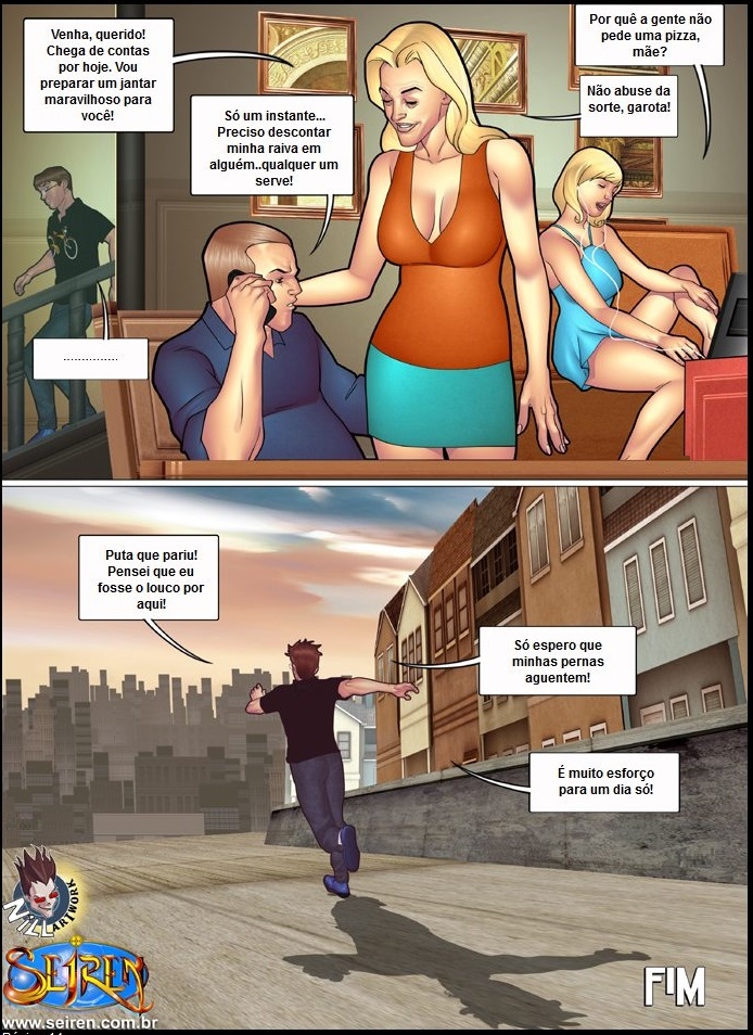 Página 15 do quadrinho adulto: Oh Família Parte 6.3 – Leia completo em XCOMICS