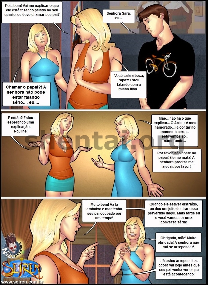 Página 6 do quadrinho adulto: Oh Família Parte 6.3 – Leia completo em XCOMICS