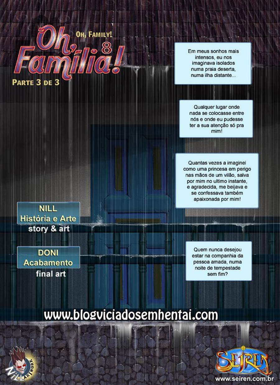 Página 3 do quadrinho adulto: Oh Família Parte 8.3 – Leia completo em XCOMICS