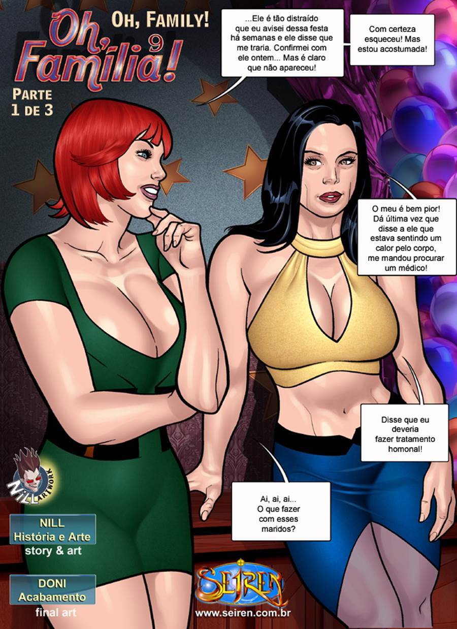 Página 2 do quadrinho adulto: Oh Familia Parte 9.1 – Leia completo em XCOMICS