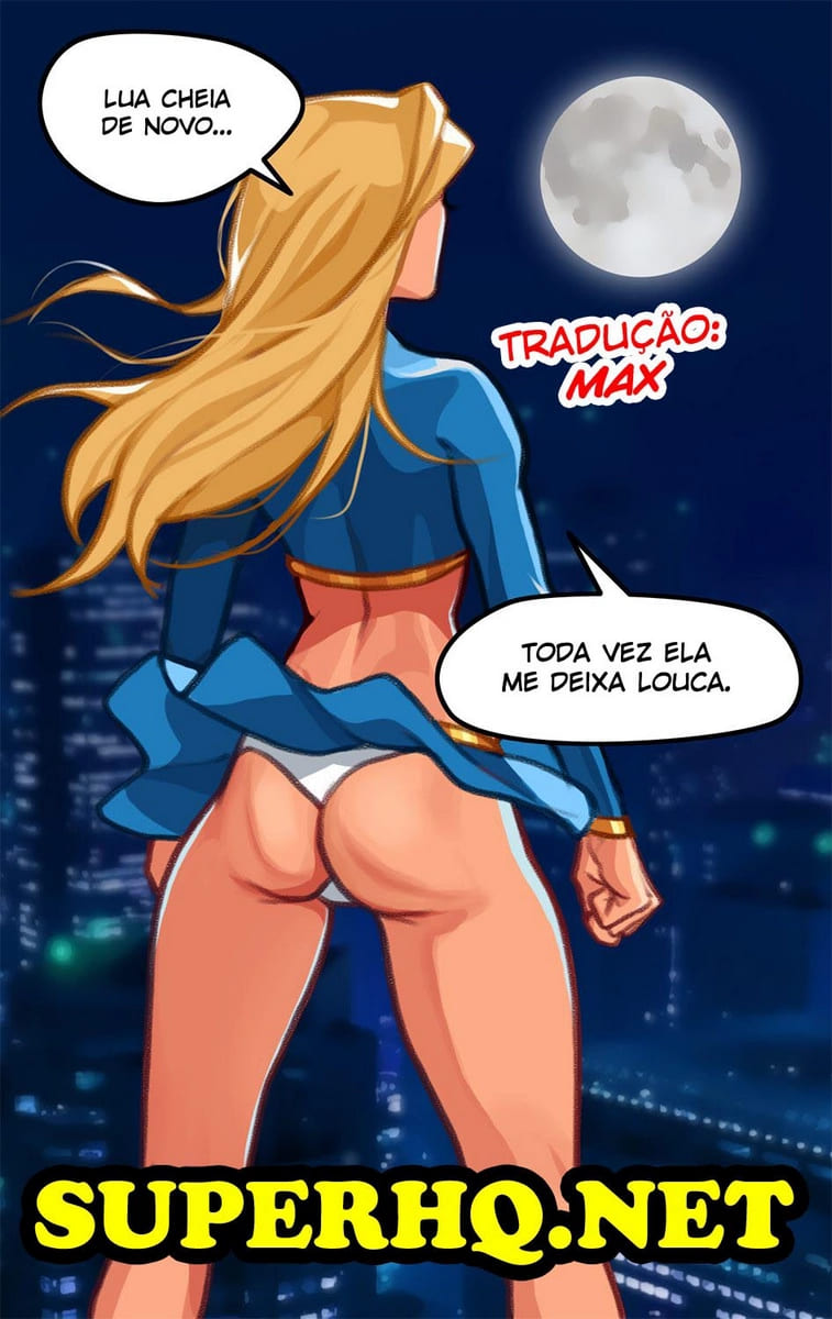 Página 1 do quadrinho adulto: Olena Minko Supergirl – Leia completo em XCOMICS