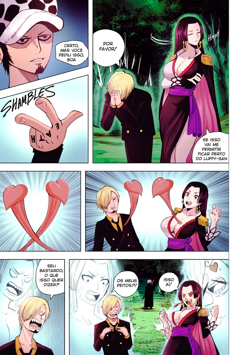 Página 2 do quadrinho adulto: One Piece, Bwhoa – Leia completo em XCOMICS