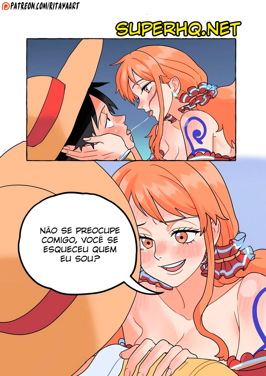 Página 15 do quadrinho adulto: One Piece - Trepando na ilha desabitada – Leia completo em XCOMICS