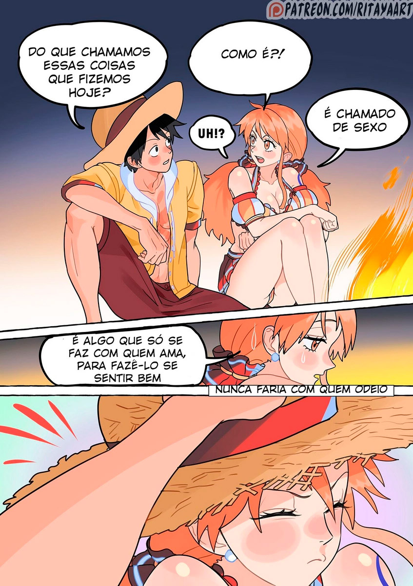 Página 22 do quadrinho adulto: One Piece - Trepando na ilha desabitada – Leia completo em XCOMICS