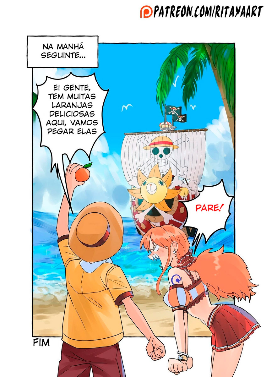 Página 25 do quadrinho adulto: One Piece - Trepando na ilha desabitada – Leia completo em XCOMICS