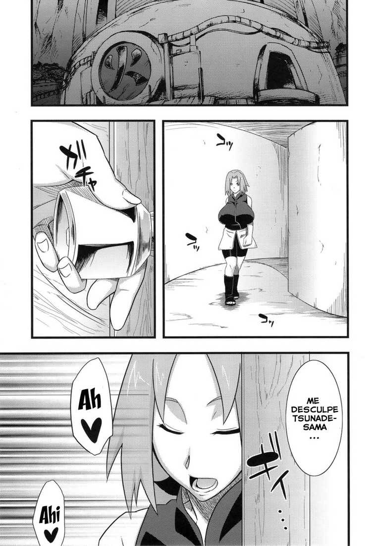 Página 2 do quadrinho adulto: Orgia com Sakura e Tsunade – Leia completo em XCOMICS