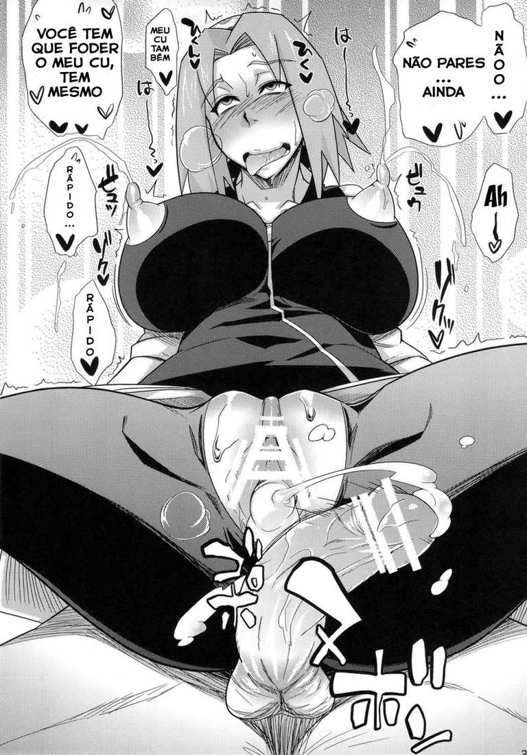 Página 28 do quadrinho adulto: Orgia com Sakura e Tsunade – Leia completo em XCOMICS