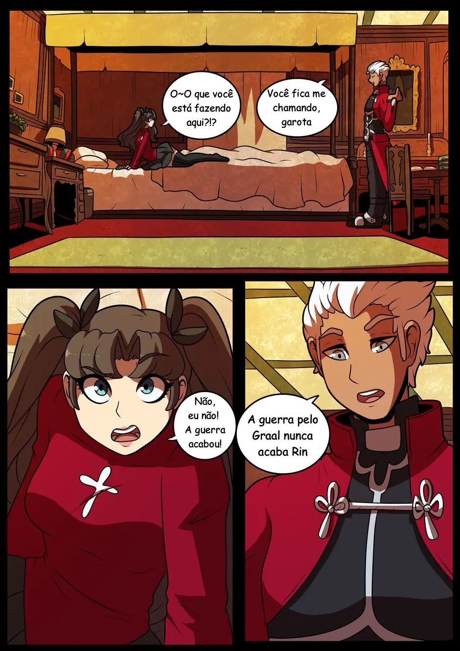 Página 5 do quadrinho adulto: Os desejos de Archer – Leia completo em XCOMICS