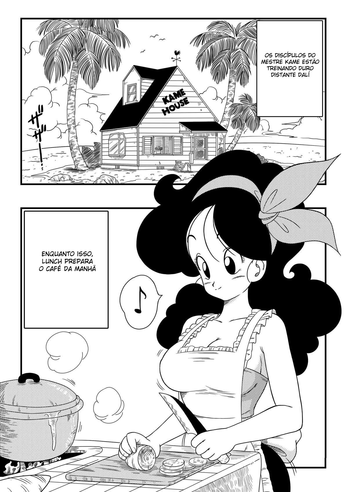 Página 2 do quadrinho adulto: Os discípulos do mestre Kame – Leia completo em XCOMICS