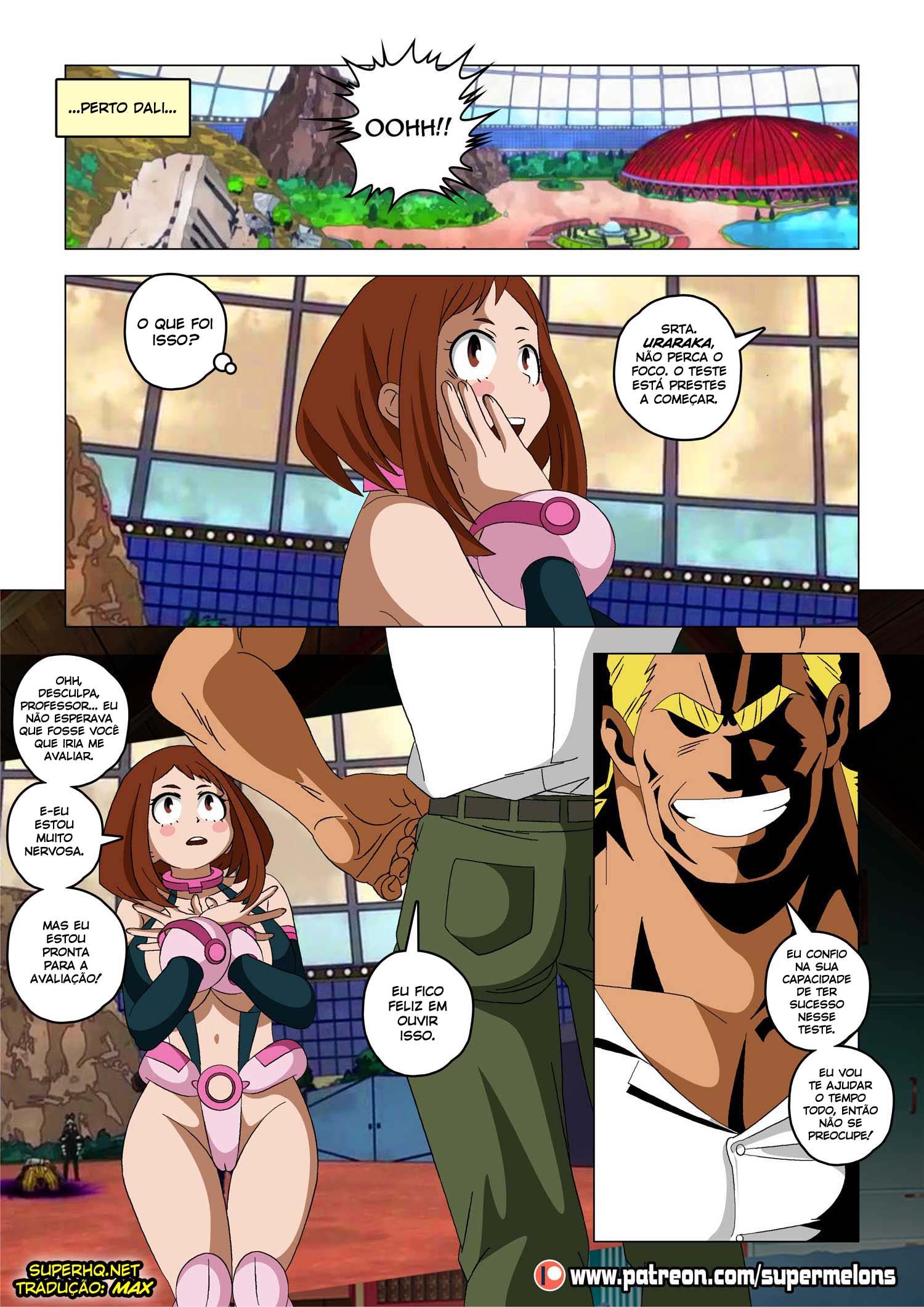 Página 14 do quadrinho adulto: Os Exames finais – Leia completo em XCOMICS