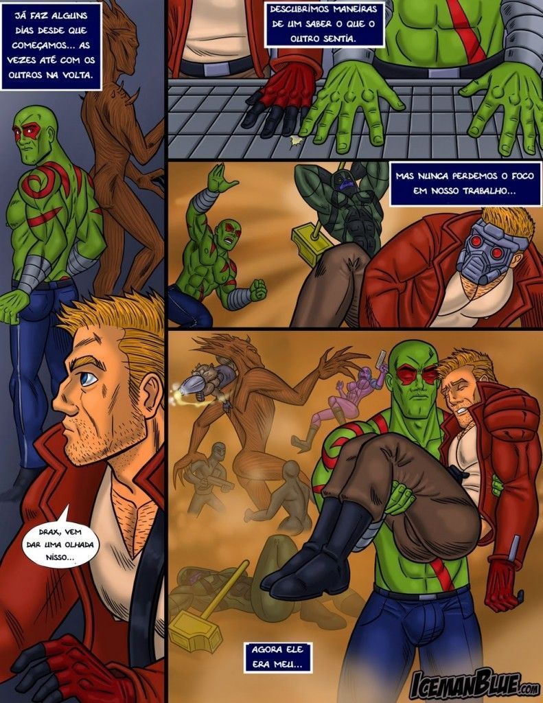 Página 5 do quadrinho adulto: Os Guardiões da Galaxia Gay – Leia completo em XCOMICS