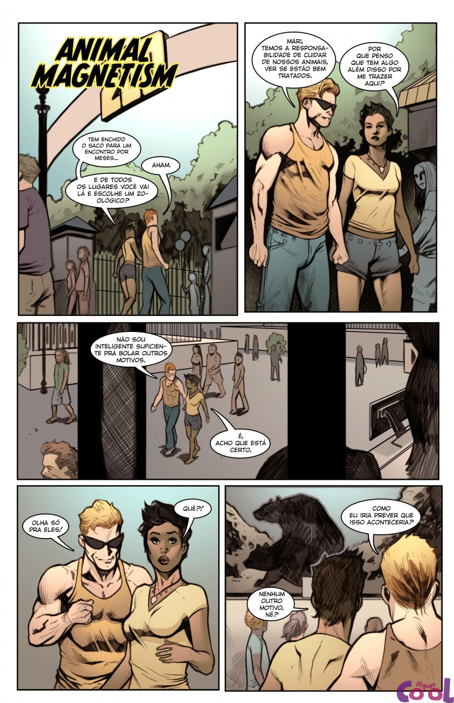 Página 2 do quadrinho adulto: Os heróis na intimidade – Leia completo em XCOMICS