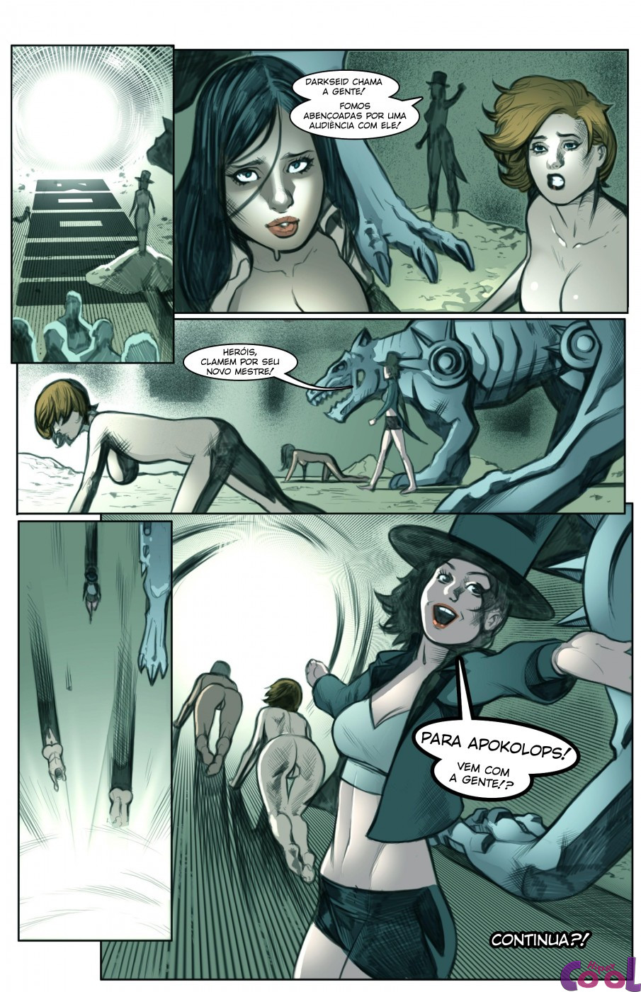 Página 14 do quadrinho adulto: Os heróis na intimidade – Leia completo em XCOMICS