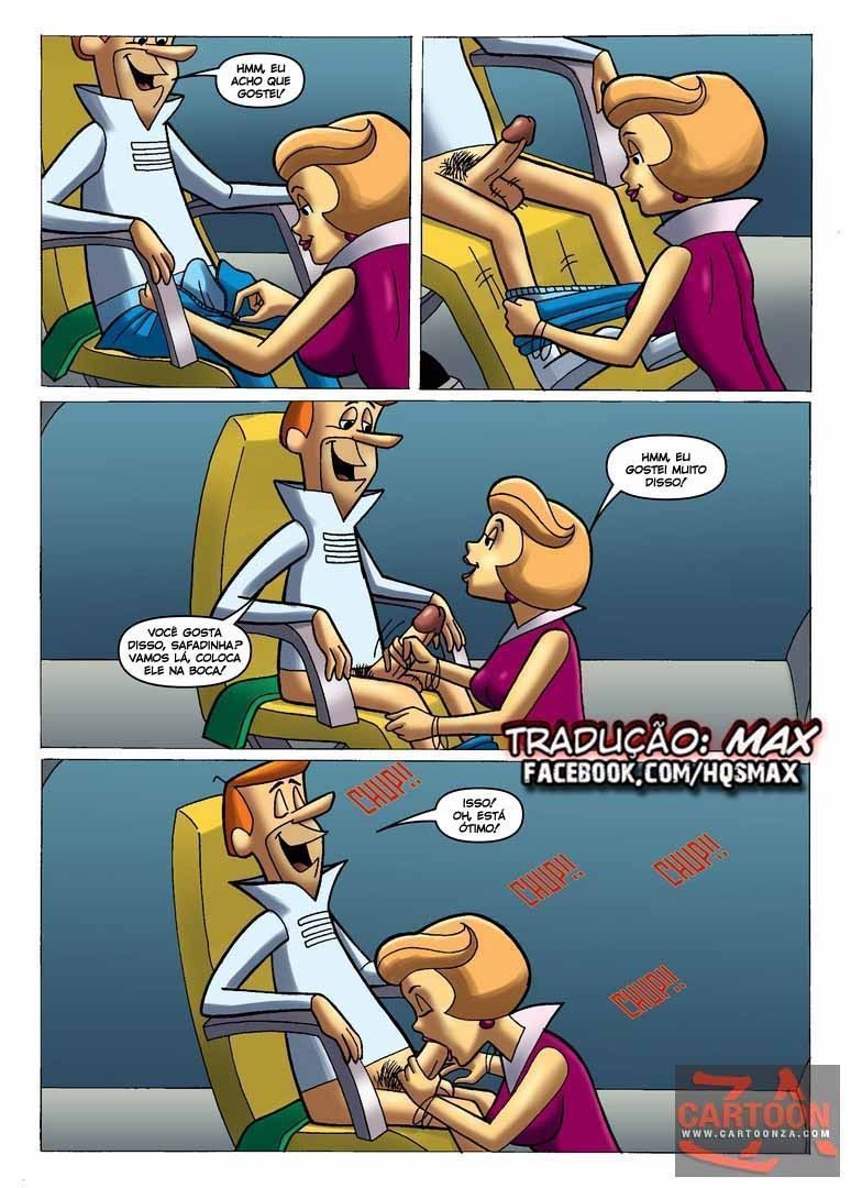 Página 3 do quadrinho adulto: Os Jetsons Pornô – Leia completo em XCOMICS